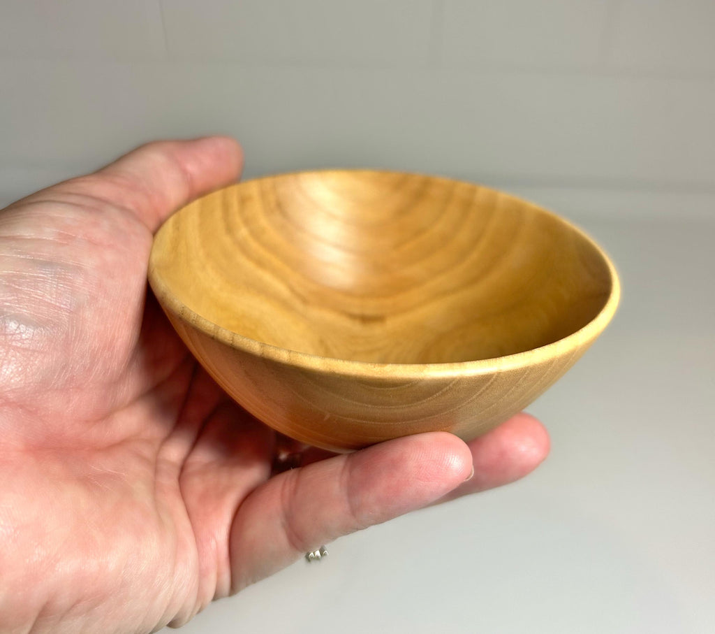 Mountain Ash Wood Bowl, 4 Inch, photo 3 of 3