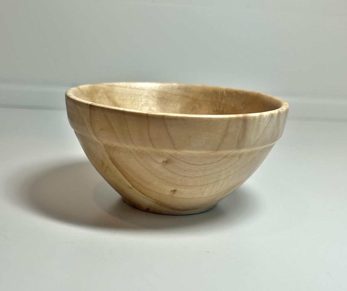 Poplar Wood Bowl, 4 Inch, photo 3 of 4