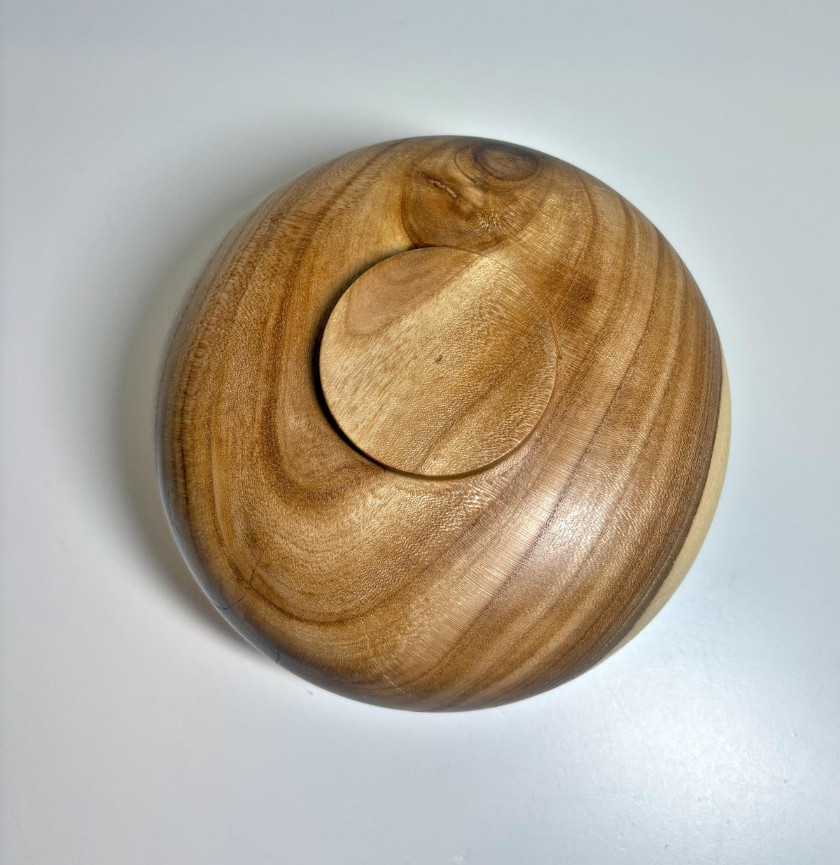 Elm Wood Hollow Form, 5.75 x 3.75 Inch, photo 4 of 5