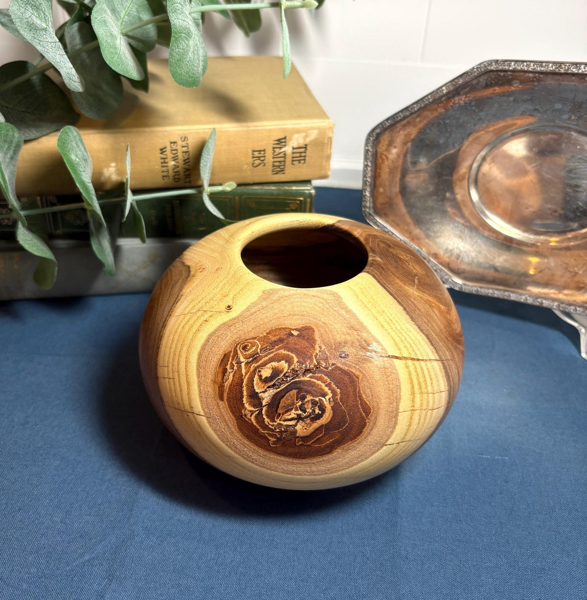Elm Wood Hollow Form, 5.75 x 3.75 Inch, photo 5 of 5