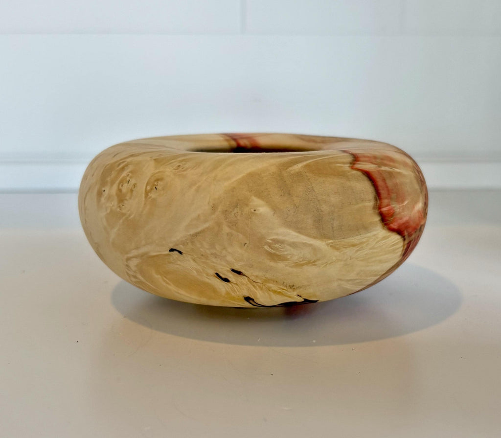Flame Box Elder Maple Wood Hollow Form, 4.5 Inch, photo 5 of 5
