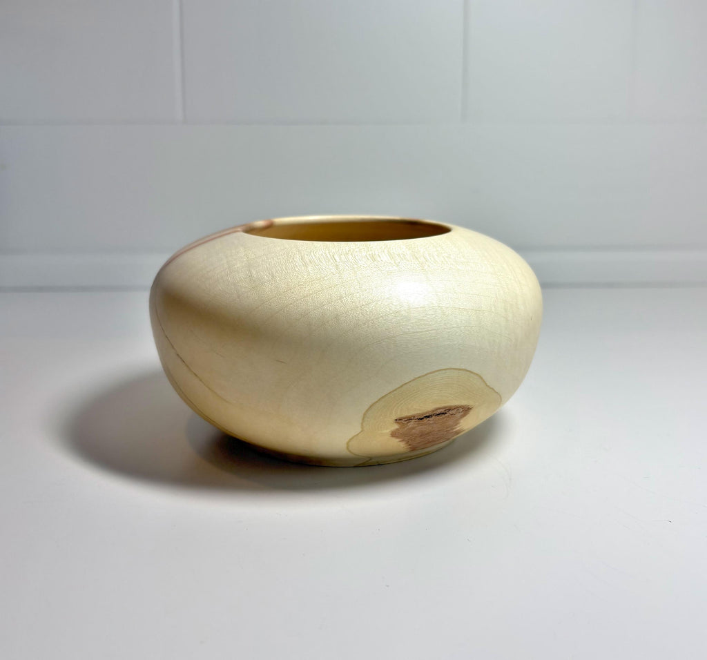 Flame Box Elder Maple Wood Hollow Form, 5 x 2.5 Inch, photo 2 of 4