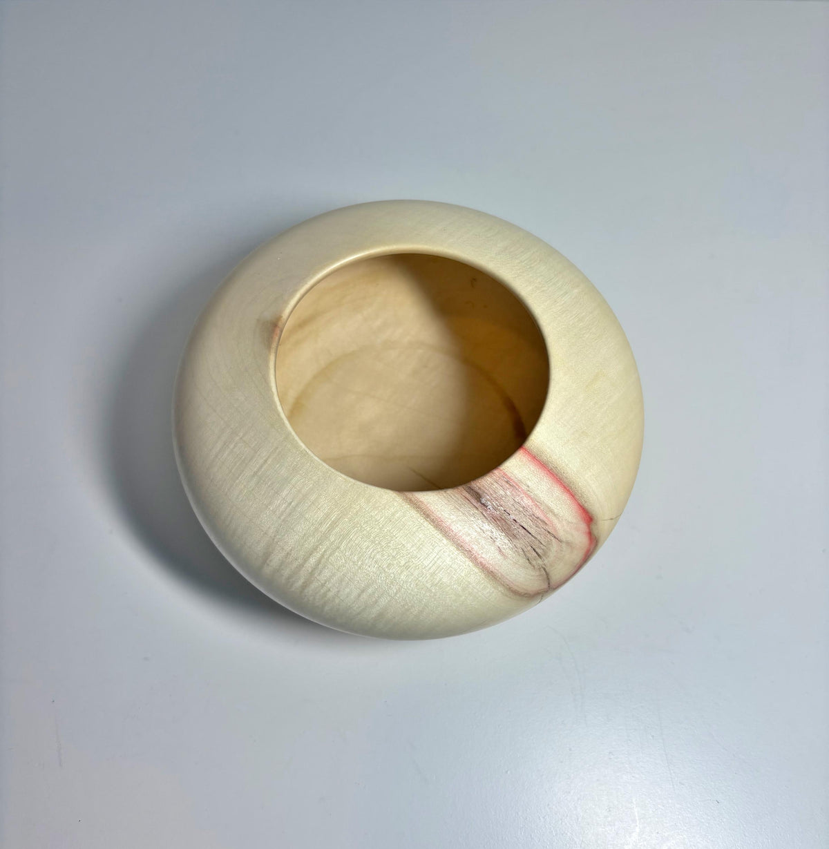 Flame Box Elder Maple Wood Hollow Form, 5 x 2.5 Inch, photo 3 of 4