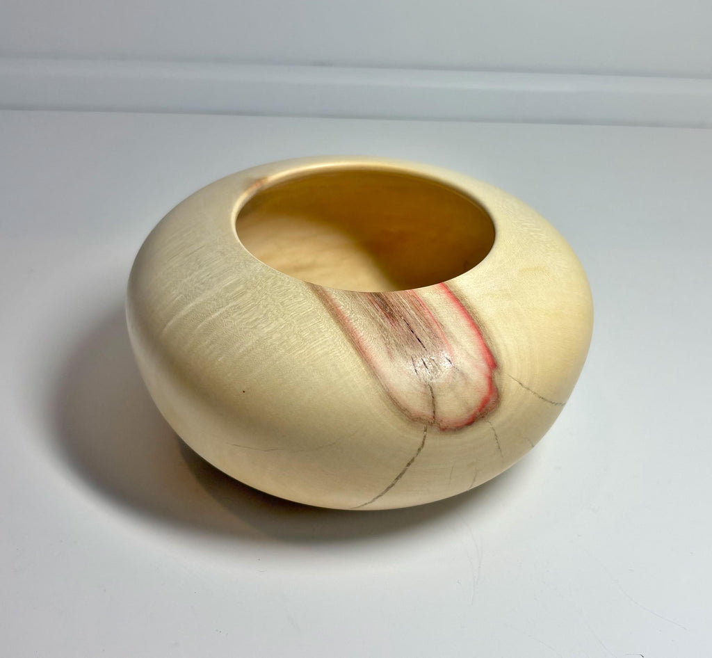 Flame Box Elder Maple Wood Hollow Form, 5 x 2.5 Inch, photo 1 of 4