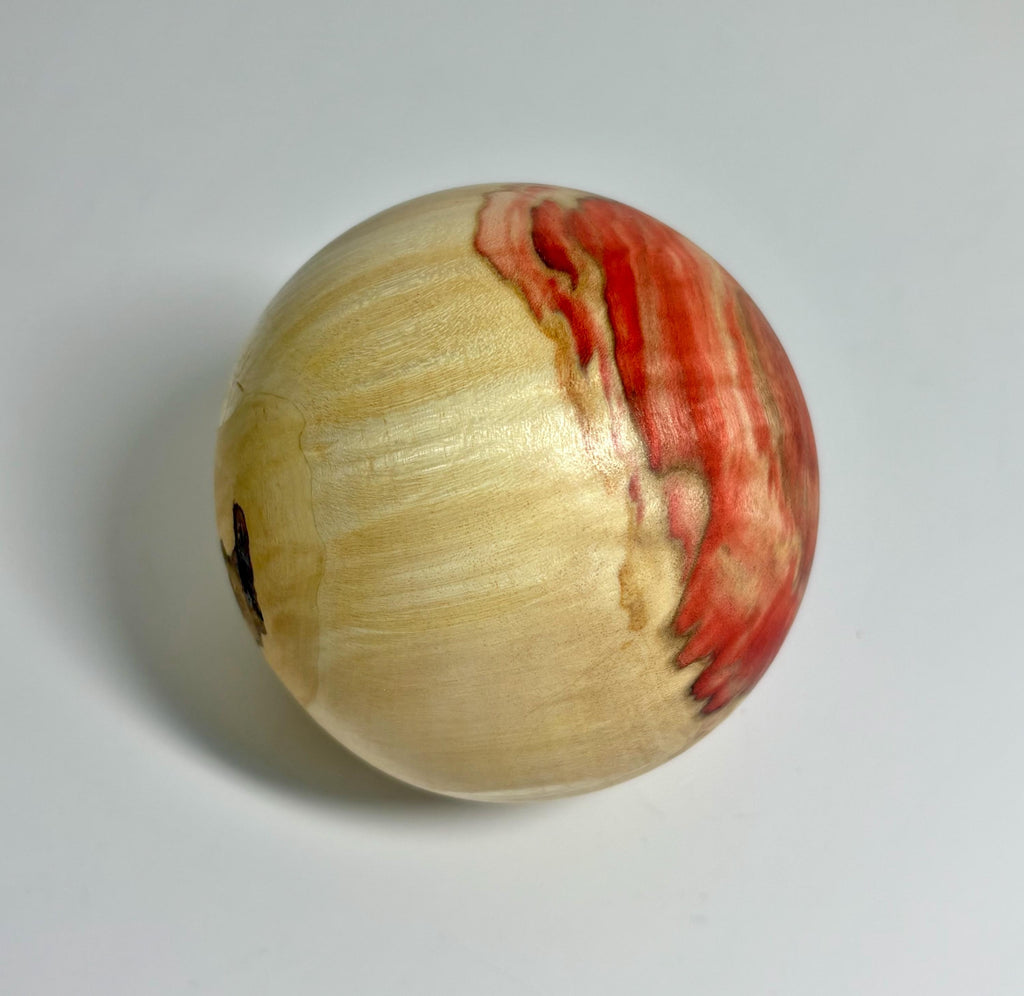 Flame Box Elder Maple Wood Sphere, 3 Inch, photo 3 of 5