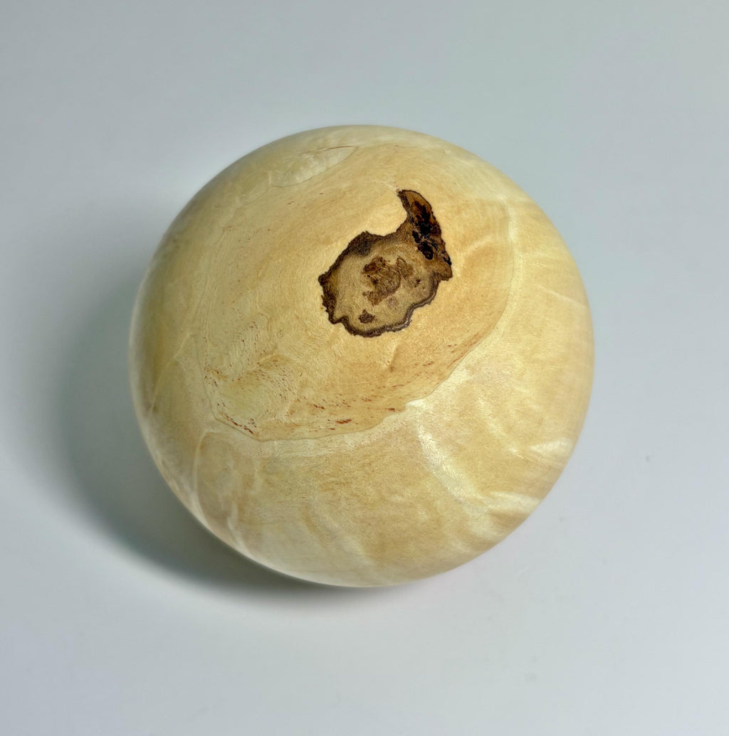 Flame Box Elder Maple Wood Sphere, 3 Inch, photo 4 of 5