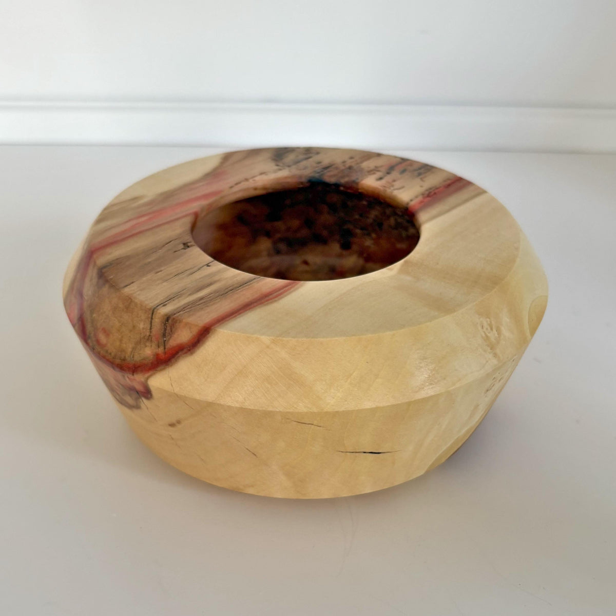 Flame Box Elder Maple Wood Hollow Form, 5.25 x 2.25 Inch, photo 2 of 4
