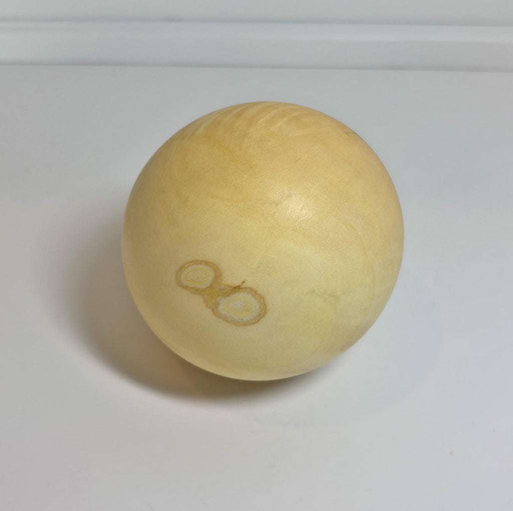 Flame Box Elder Maple Wood Sphere, 3.25 Inch, photo 4 of 4