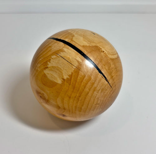 Alder Wood Sphere, 3.3 Inch, photo 1 of 3