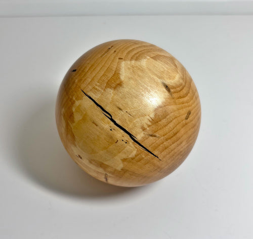 Alder Wood Sphere, 3.5 Inch, photo 1 of 3