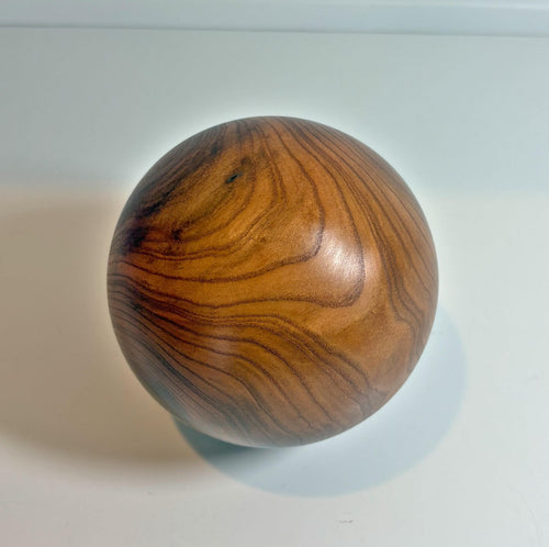 Apricot Wood Sphere, 4 Inch, photo 1 of 3