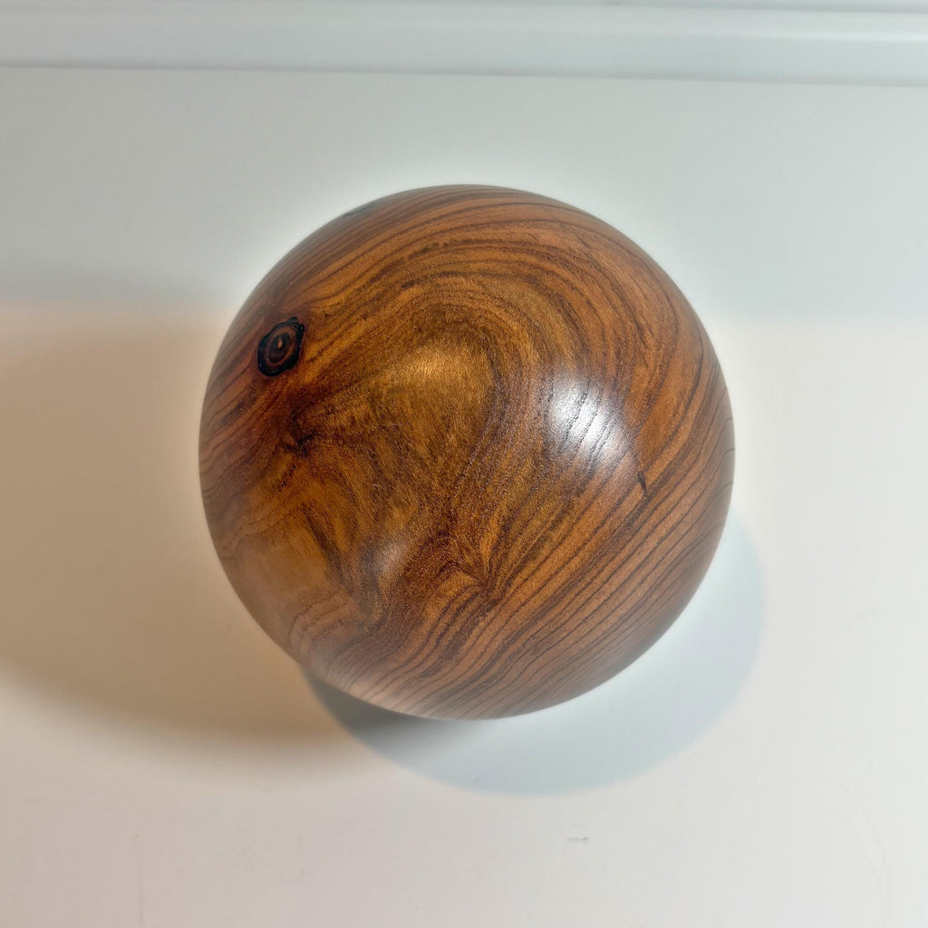 Apricot Wood Sphere, 4 Inch, photo 3 of 3