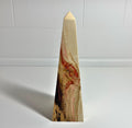 Flame Box Elder Maple Wood Obelisk, 6.5 Inch, photo 1 of 3