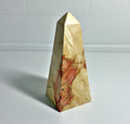 Flame Box Elder Maple Wood Obelisk, 5.75 Inch, photo 1 of 3