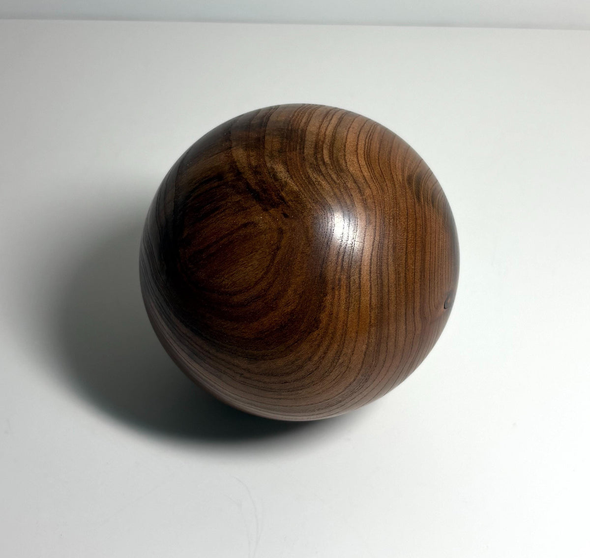 Apricot Wood Sphere, 3.5 Inch, photo 1 of 3