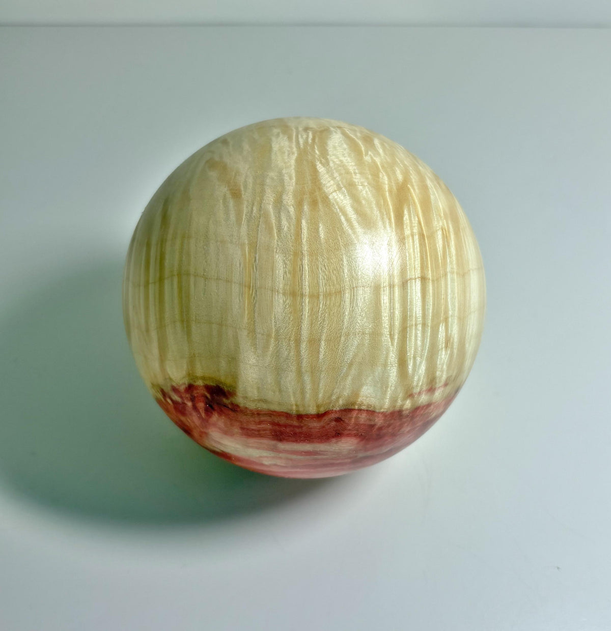 Flame Box Elder Maple Wood Sphere, 4 Inch, photo 3 of 4
